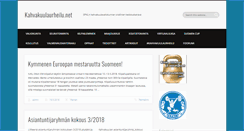 Desktop Screenshot of kahvakuulaurheilu.net